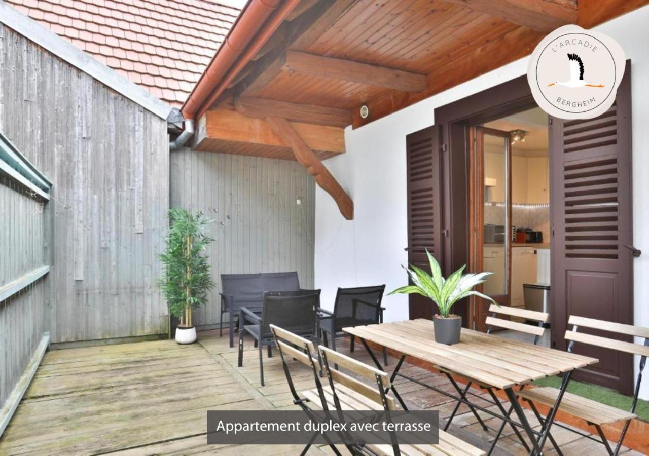 Appartements Duplex 3 Et 4 Personnes - Climatisation - Village Elu Parmi Les "Plus Beaux Villages De France" - Route Des Vins - Centre Alsace 베아카임 외부 사진