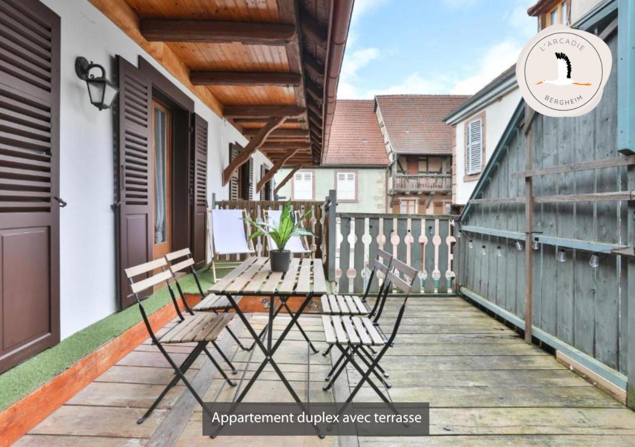 Appartements Duplex 3 Et 4 Personnes - Climatisation - Village Elu Parmi Les "Plus Beaux Villages De France" - Route Des Vins - Centre Alsace 베아카임 외부 사진