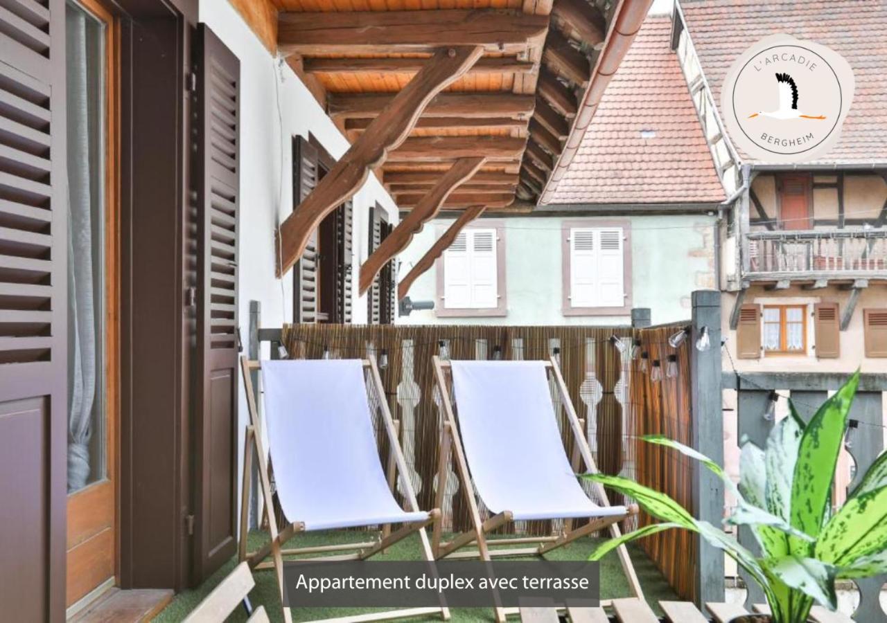 Appartements Duplex 3 Et 4 Personnes - Climatisation - Village Elu Parmi Les "Plus Beaux Villages De France" - Route Des Vins - Centre Alsace 베아카임 외부 사진
