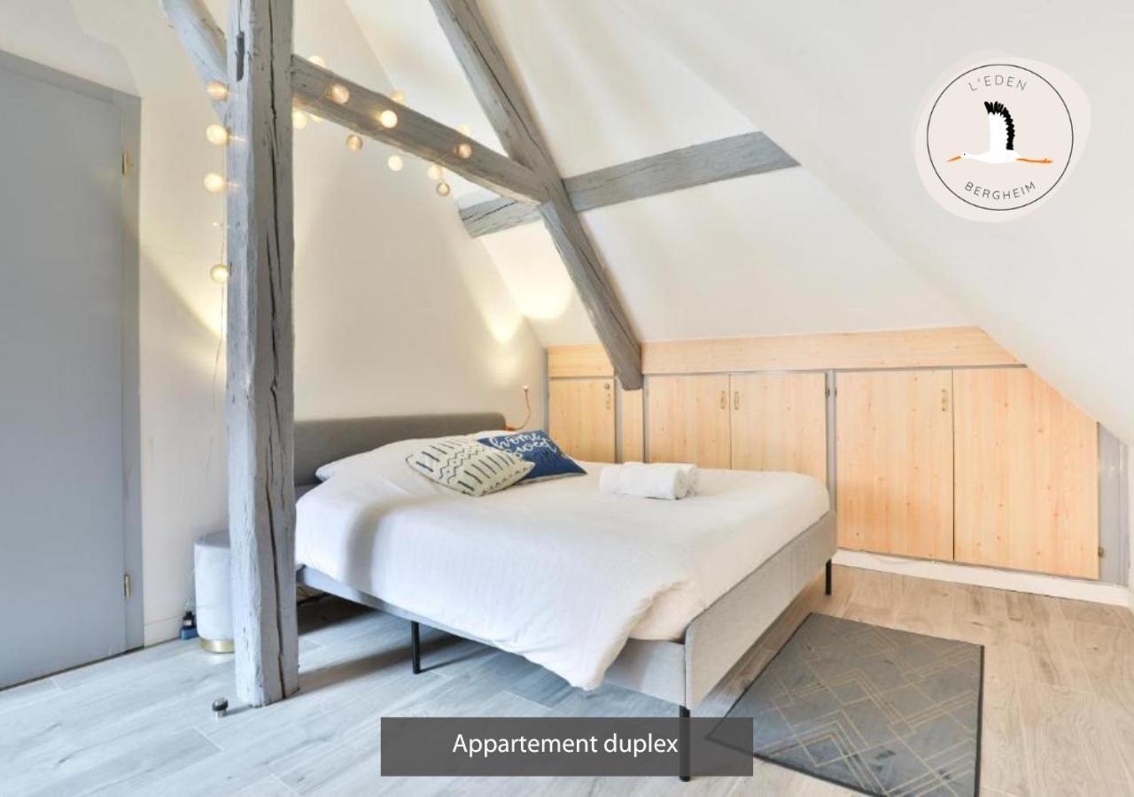Appartements Duplex 3 Et 4 Personnes - Climatisation - Village Elu Parmi Les "Plus Beaux Villages De France" - Route Des Vins - Centre Alsace 베아카임 외부 사진